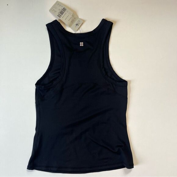 Sweaty Betty NWT *BLACK* All Day Racerback Tank XS - Picture 8 of 8
